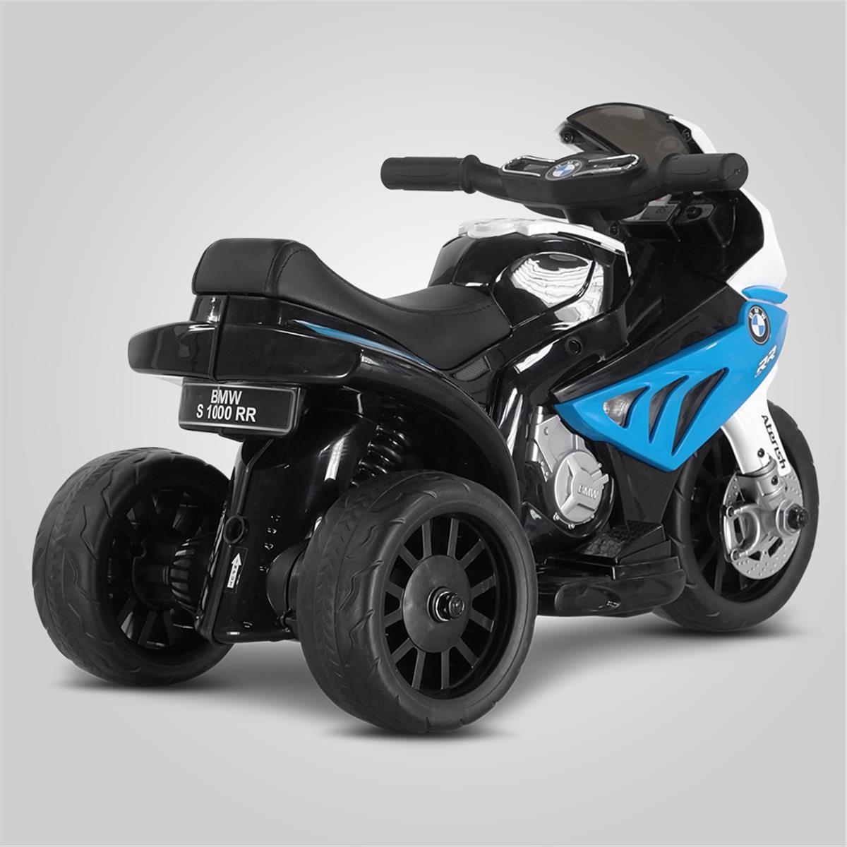  Moto  lectrique pour  enfant bmw s1000r 18w bleu 