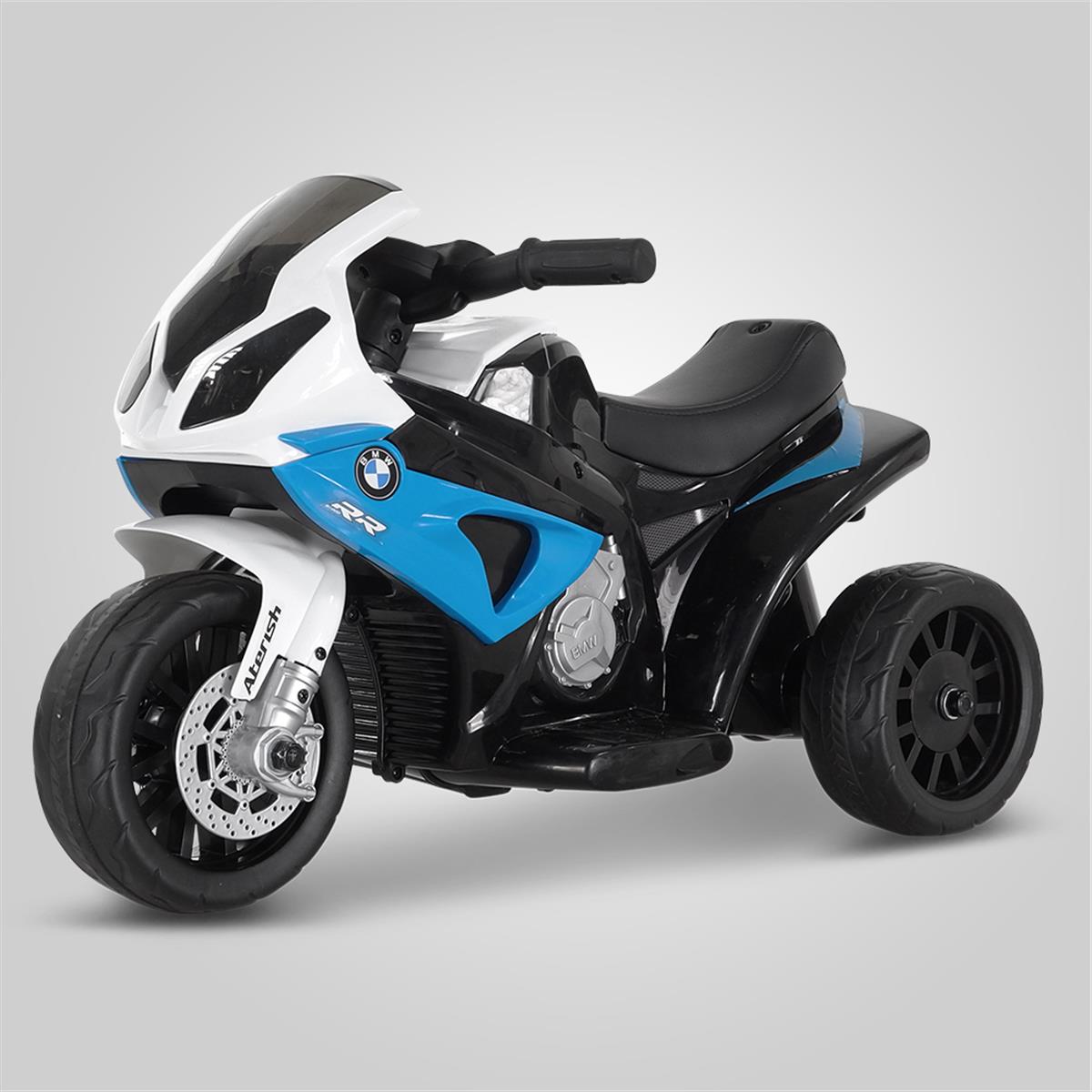  Moto  lectrique pour enfant  bmw s1000r 18w bleu 