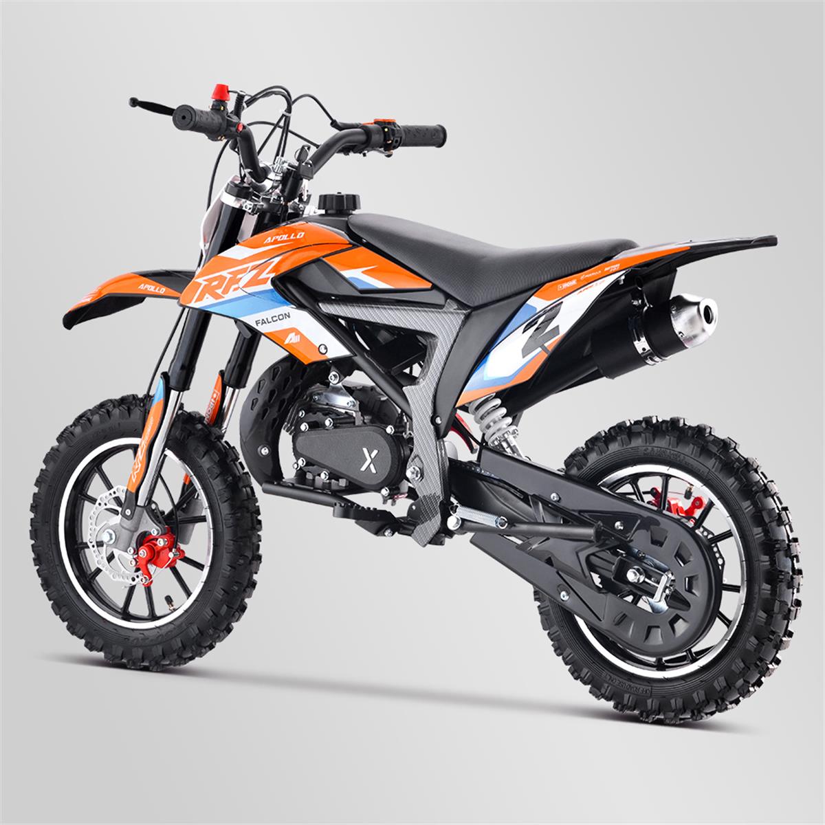  Pocket  Cross  enfants 50cc  orange Minimoto et Dirt Bike 