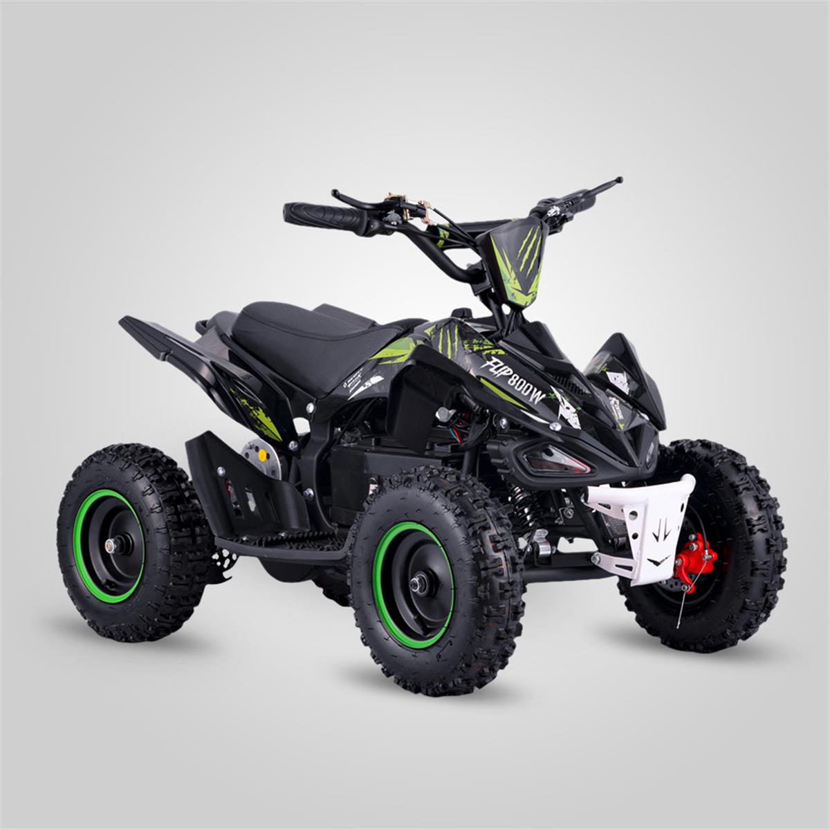 Pocket Quad enfant Flip 800w Rockstar Vert | Smallmx ...